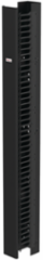 CableTek-EC Vertical Cable Manager, 84 Inch x 6 Inch x 7 Inch, Steel, Black