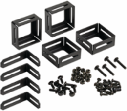 CableRack Hardware Kit - Black Mild Steel, Includes (4) 1/4-20x1.5 Bolts