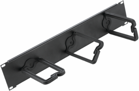 D-Ring Assembly 19 Inch Rack 2U Steel Black