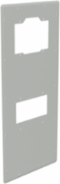 ComLine OSP Gland Plate 838x381mm, Aluminum, Gray, Thickness 3mm