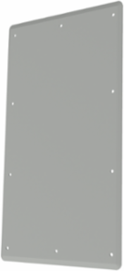 ComLine VM Cabinet Gland Plate, 23.23 x 12.68 Inch, Aluminum, Lt Gray