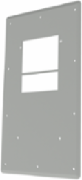 ComLine Vertical Mount Cabinet 23.23 Inch x 12.68 Inch x 0.35 Inch, Aluminum, Lt Gray