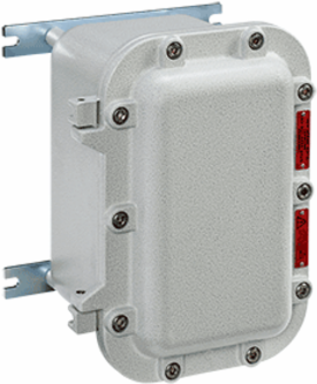 Junction Box for Hazardous Locations, 21.26 Inch x 17.01 Inch x 10.85 Inch, Aluminum