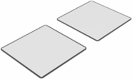 Compact LED Light Mounting Magnet, 25x50x25mm, Mild Steel, Pack of 2