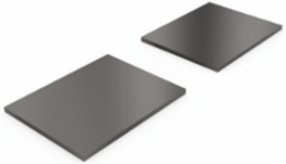 Magnet Mounting Accessory for EL LED Enclosure Lights, 1.97 x 1.89 x 0.08 Inch, Galvanized Steel