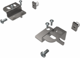 Screw Mounting Kit for EL LED Lights, Size 1.39x1.42x1.44 Inch, Galvanized Steel