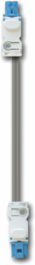 Cable Through-Wiring for EL LED Lights, 1 Meter, 24VDC, Gray