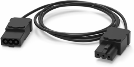 Cable Door Switch for EL LED Enclosure Lights, 1 Meter, Copper, Black