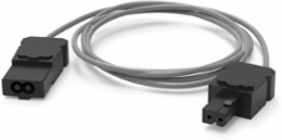 Cable Door Switch, 1 Meter, 24VDC, Gray Copper, Through Wiring
