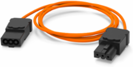 Cable Door Switch for EL LED Enclosure Lights, 1 Meter, Orange, Copper