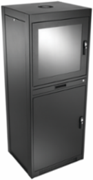 Networking PC Cabinet Type 1, 1700x700x600mm, Black, Steel