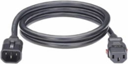 WLock IEC Connector Cable 1.2 Meter Black, 125 pcs