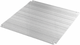 ComLine Mounting Panel, 400x400mm, Aluminum, 2.76 lb Weight, Mill Finish