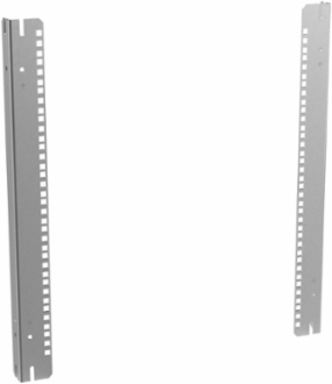 ComLine Rack Angles 12U, 2.66 Inch Thick, Steel, Zinc Plated, Fits 600x600mm