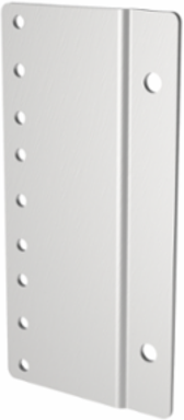 Panel Adapter, 23 to 19x3U, Plated, Steel