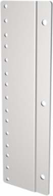 Panel Adapter, 23 to 19x5U, Plated, Steel