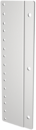 Panel Adapter, 23 to 19x5U, Plated, Steel