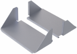 Double-Sided Heavy Duty Aluminum Shelf 4U, 150 lb Load Capacity