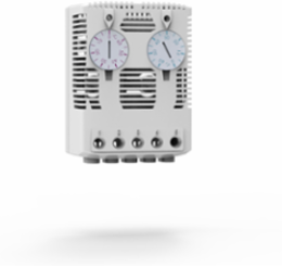 Thermostat NO+NC, Setting range: 0ºC to 60ºC