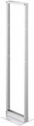 Open Frame Rack 2-Post, 84.00x20.25x15.00, Mill, Aluminum