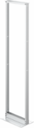 Open Frame Rack 2-Post, 96.00x24.25x15.00, Mill, Aluminum