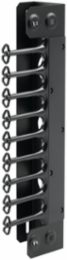 AccessPlus Vertical Cable Manager, 36 Inch Tall, Black Steel