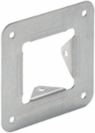 Panel Adapter LayIn Wireway, 10.00x10.00, Galvanized, Mild Steel
