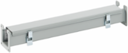 Straight Section Lay-in Hinged Cover Type 12, 12.00x6.00x24.00, Gray, Steel