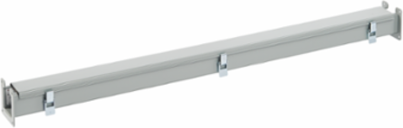 Straight Section Lay-in Hinged-Cover Type 12, 12.00x6.00x48.00, Gray, Steel