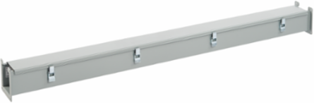 Straight Section Lay-in Hinged Cover Type 12, 12.00x6.00x60.00, Gray, Steel