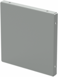 Closure Plate Wireway 2.50 Inch x 2.50 Inch, Gray, Mild Steel, NEMA Type 1