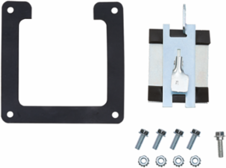 Quick-Release Flat Sealing Plate Lay-in Hinged-Cover, 2.50x2.50, Gray, Steel