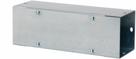 Straight Section Layin Flat Cover Type 1 no KOs, 2.5x2.5x36, Galvanized, Steel