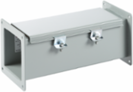 Straight Section Feed-Through Type 12, 2.50x2.50x12.00, Gray, Steel
