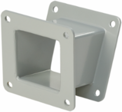 22.50-Degree Elbow Feed-Through, 2.5 Inch x 2.5 Inch, Steel, NEMA Type 12