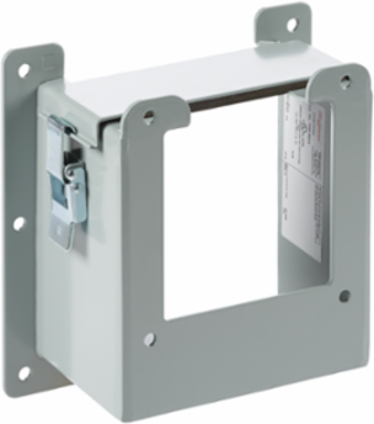 Reducer Lay-in Hinged Cover, 6x6 to 4x4, Gray, Steel