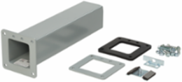 Non-Lay-In Cutoff Fitting 6 Inch x 6 Inch, Steel, NEMA Type 12, Painted Finish