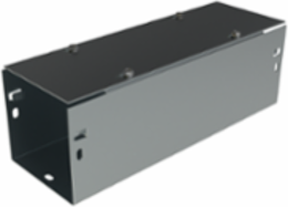 Straight Section Lay-in Flat Cover Type 1 with KO, 6x6x24, Galvanized Steel