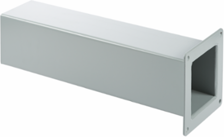 Telescope Fitting Feed-Through, 6.00x6.00, Gray, Steel