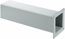 Telescope Fitting Feed-Through, 6.00x6.00, Gray, Steel