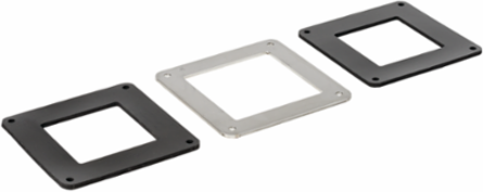 Fiberglass Box Connector 6 Inch x 6 Inch, Epoxy Coated, Feed-Through