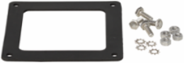 Brushed Stainless Steel Gasket & Screws Feed-Through, 6 Inch x 6 Inch, NEMA 4X