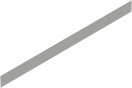 Barrier Divider Wireway Kit, 8 x 8 Inch, Gray Mild Steel, NEMA 12 Rating