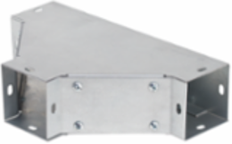 Sweep Tee LayIn Wireway, fits 8.00x8.00, Galvanized, Mild Steel