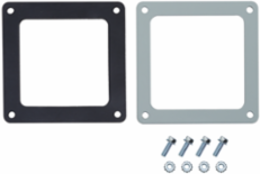 Box Connector Feed-Through 8 Inch x 8 Inch Gray Steel NEMA Type 12
