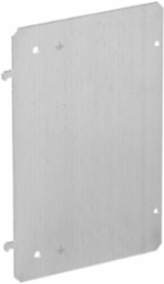 Half-Height Side Panel 1000x400mm Steel Galvanized 1.5mm Thickness