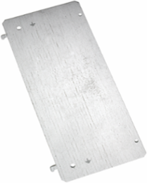 Full-Height Side Panel 500x300mm Steel, Galvanized, Weight 2.7kg