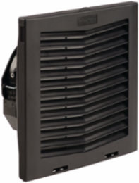 Side-Mount Filter Fan 230V 103 CFM Graphite Black 10.13 x 10.14 x 4.68 Inch