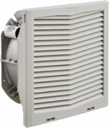 Side-Mount Filter Fan 24V 149CFM Light Gray 12.8 x 12.82 x 6.36 Inch