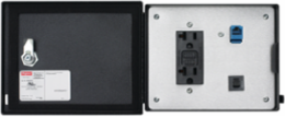 InterSafe Data Interface Port, 143x176x24mm, Composite, IP66, NEMA Type 12